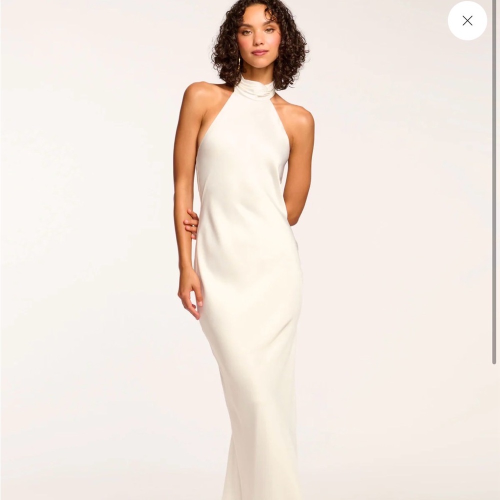 Ramy Brook Tatiana High Neck Gown